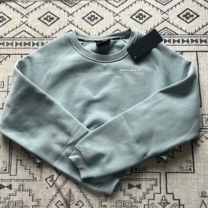 Alphalete Classic Crew - Steel Blue